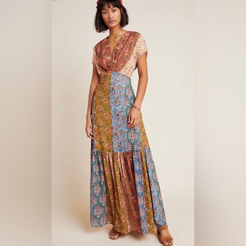 Anthropologie Sachin + Babi Maxi Dress